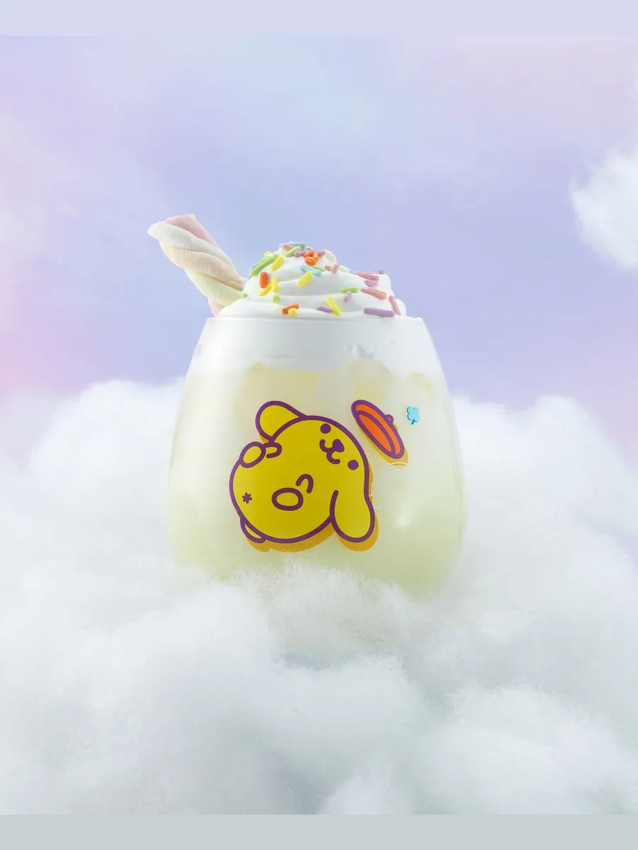 Набор из 4 бокалов без ножки Hello Kitty and Friends Above the Clouds JoyJolt — изображение 6 из 10, мульти