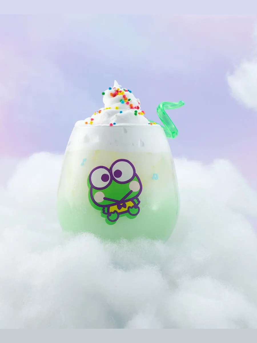 Набор из 4 бокалов без ножки Hello Kitty and Friends Above the Clouds JoyJolt — изображение 9 из 10, мульти