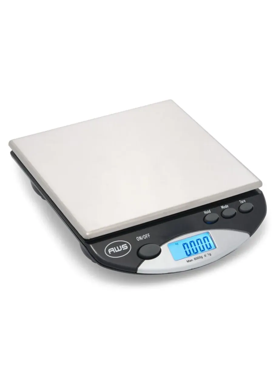 Компактные цифровые настольные весы AMW-13, 6 л x 0,0 л American Weigh Scales — черный
