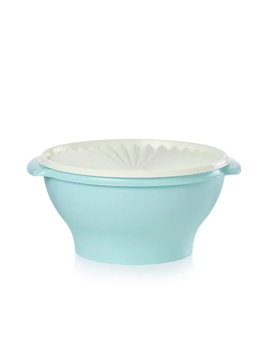 Винтажная миска Heritage на 17,25 чашек Tupperware — голубой