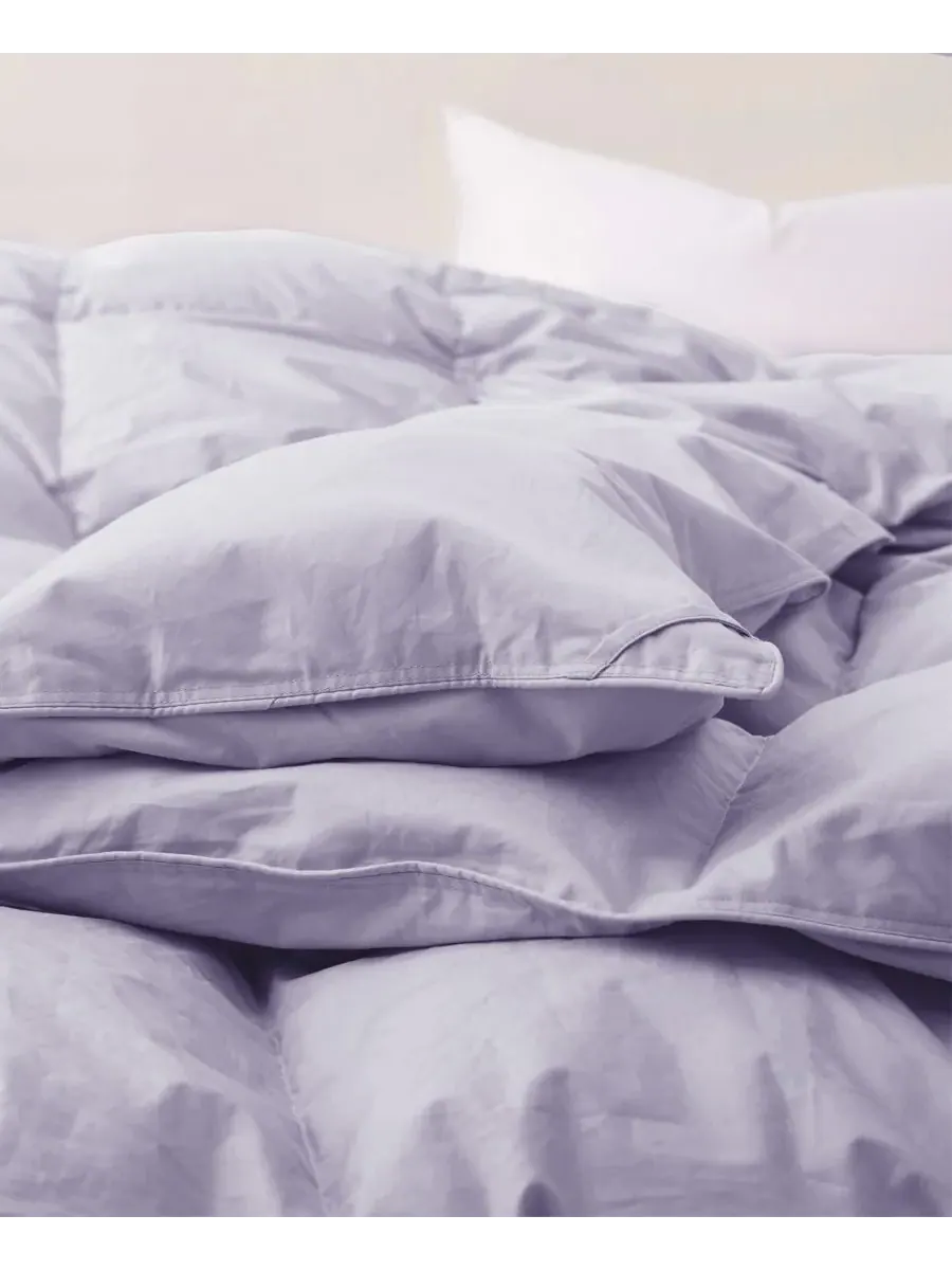 Уютное пуховое одеяло Comfort, размер Twin Unikome — изображение 2 из 6, фиолетовый