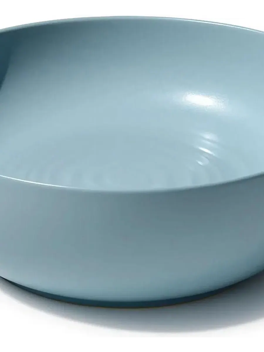 Набор из 6 обеденных мисок Terra, пластиковые Abode Homewares — изображение 3 из 3, синий