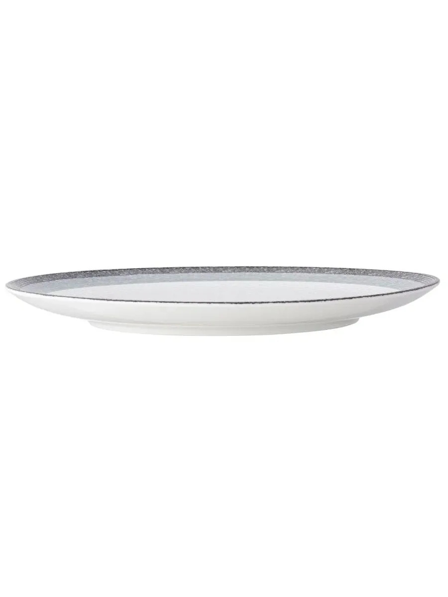 Обеденная тарелка Colorscapes Layers Coupe, 28 см Noritake — изображение 2 из 20, темно-серый