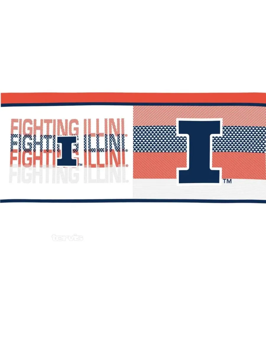Набор из 4 стаканов с двойными стенками Tervis, с эмблемой Illinois Fighting Illini, 16 унций — изображение 5 из 5, нет цвета