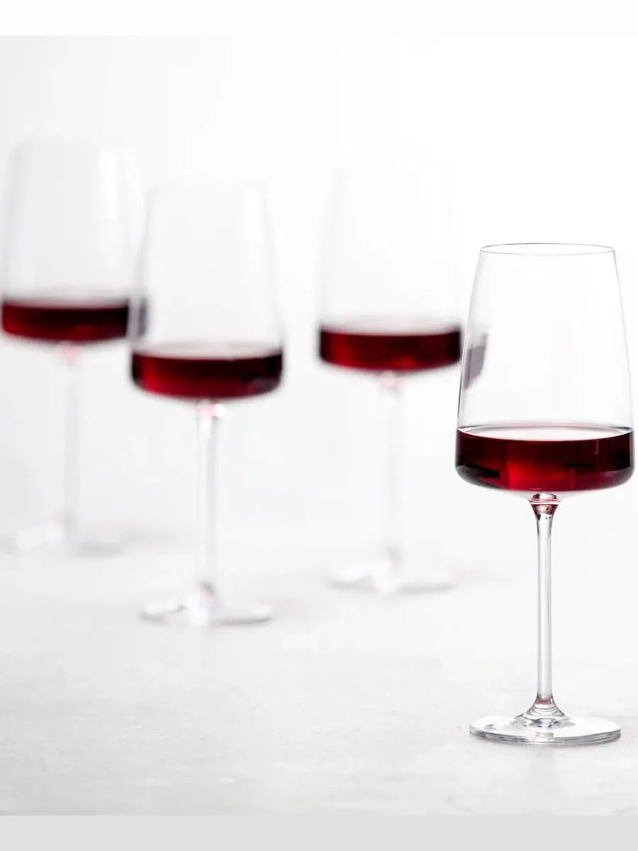Набор из 4 бокалов для красного вина Sensa Crystal Zwiesel Glas — изображение 2 из 17, прозрачный
