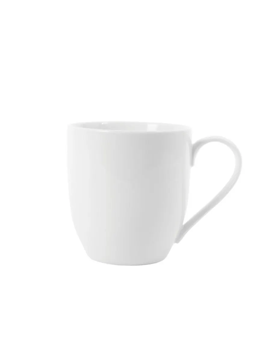 Набор из 4 кружек Everyday Whiteware Coupe Mug Fitz and Floyd — изображение 2 из 4, белый