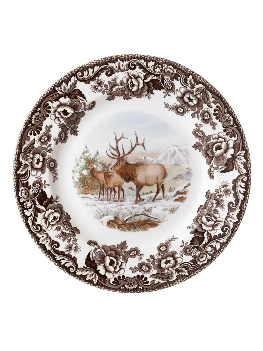 Тарелка обеденная Woodland Elk Spode
