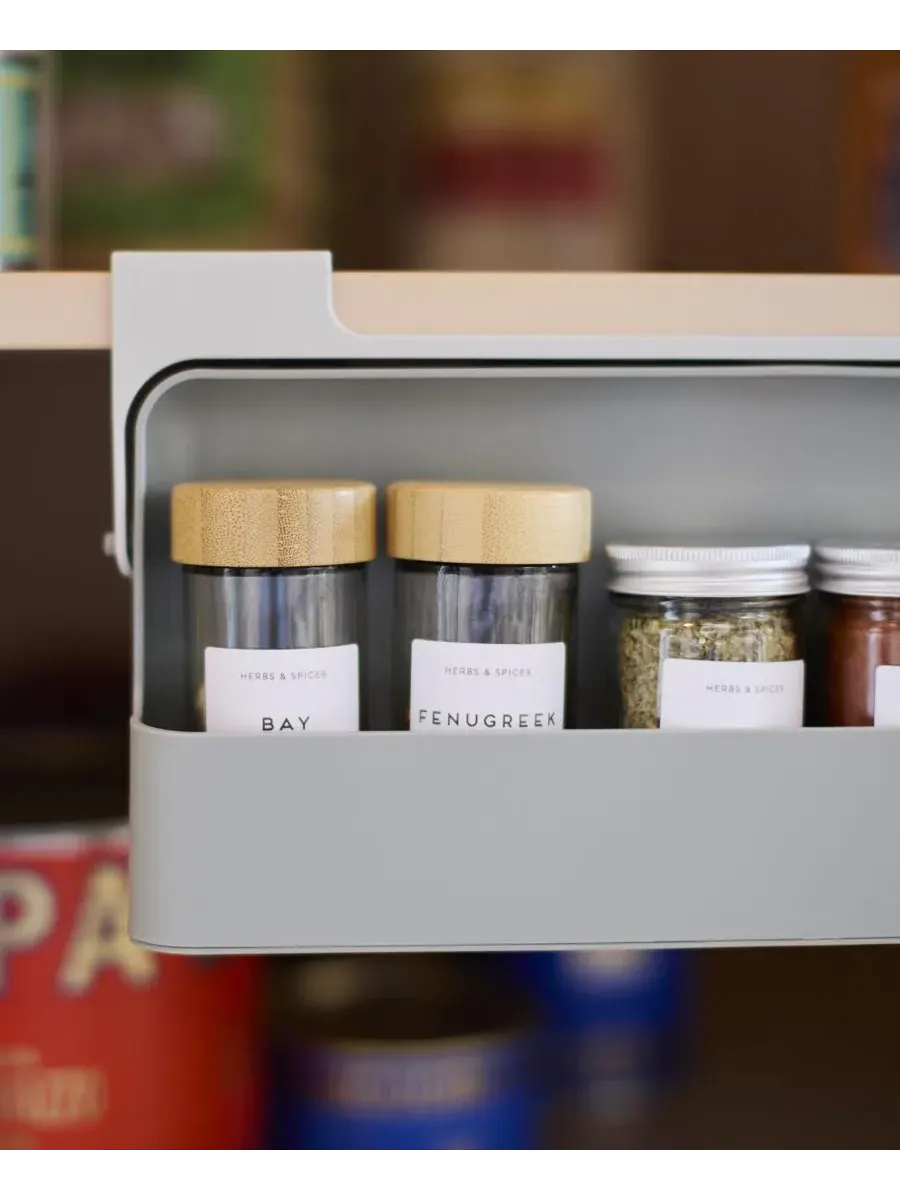 Подставка для специй CupboardStore под полку Joseph Joseph — изображение 4 из 7, серый
