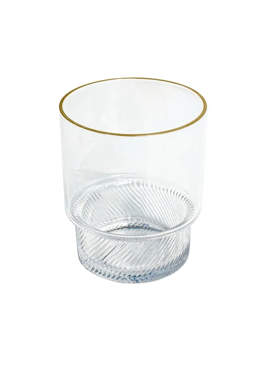 Набор из 6 бокалов Stax Optic Twist Abode Homewares — изображение 2 из 4, прозрачный