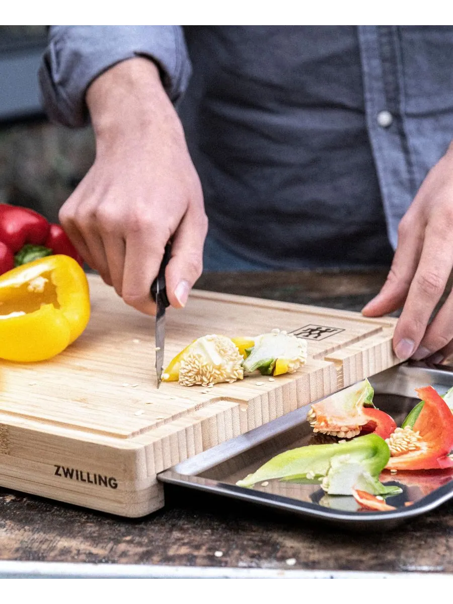 Разделочная доска для барбекю с подносом ZWILLING — изображение 7 из 7, серебряный