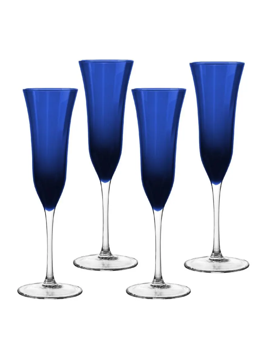 Набор из 4 флейт "Меридиан" Qualia Glass