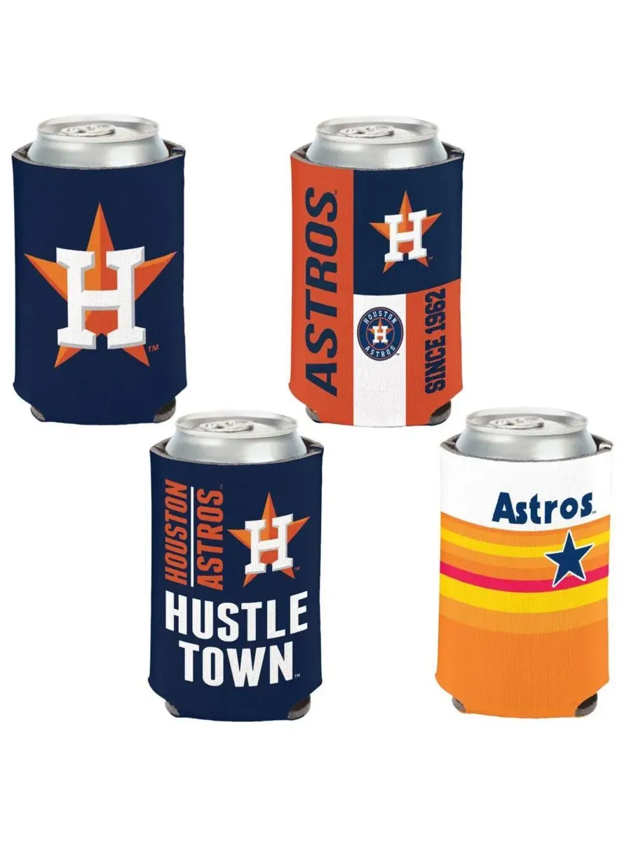 Набор из 4 подставок для банок объемом 355 мл (0,3 л) с символикой Houston Astros Wincraft