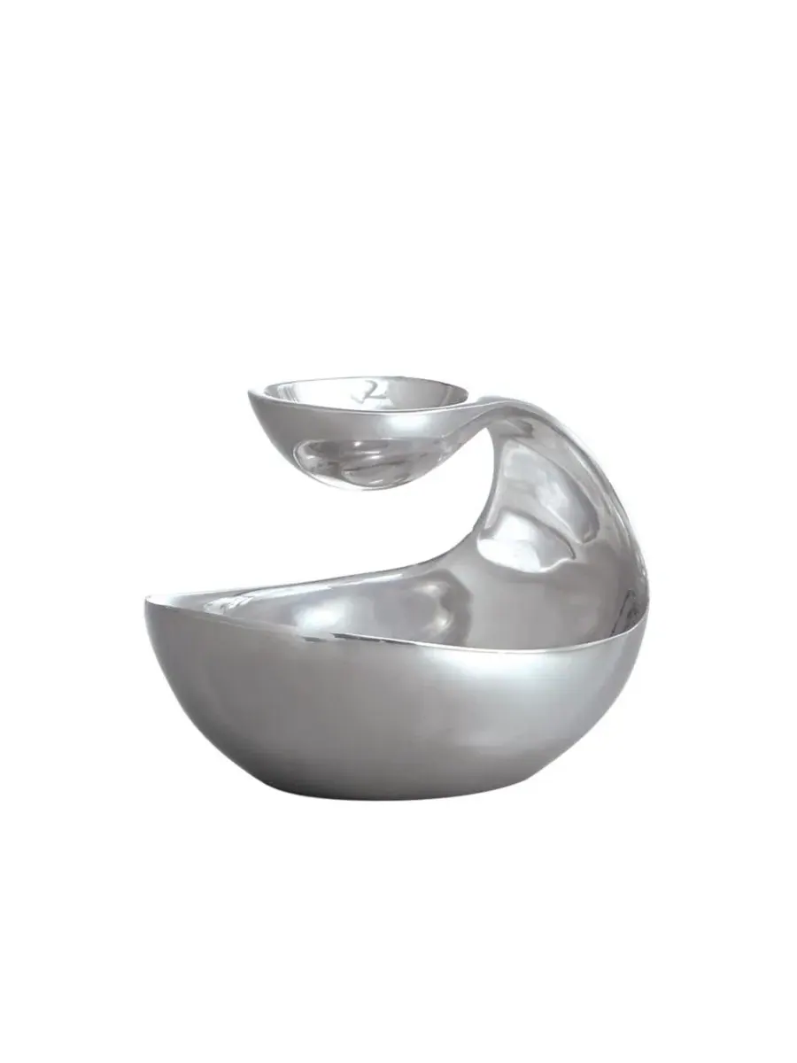Мини-сервировочная чаша Scoop Server Mini Nambé — изображение 1 из 5, серебристый