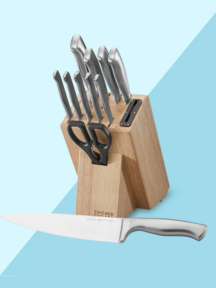 Набор ножей LaSalle из 12 предметов с подставкой Chicago Cutlery, — изображение 2 из 6, нет цвета