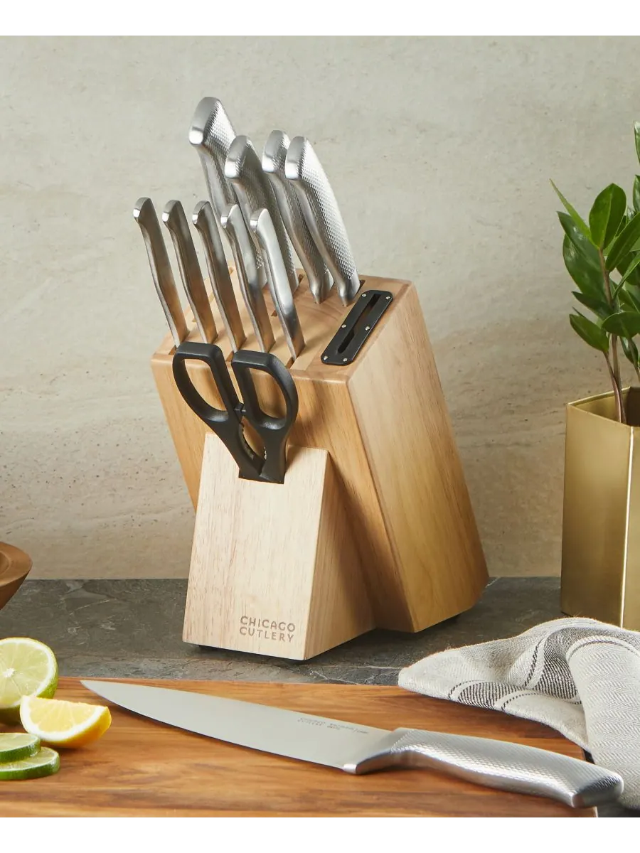 Набор ножей LaSalle из 12 предметов с подставкой Chicago Cutlery, — изображение 3 из 6, нет цвета