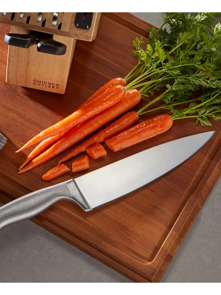 Набор ножей LaSalle из 12 предметов с подставкой Chicago Cutlery, — изображение 4 из 6, нет цвета