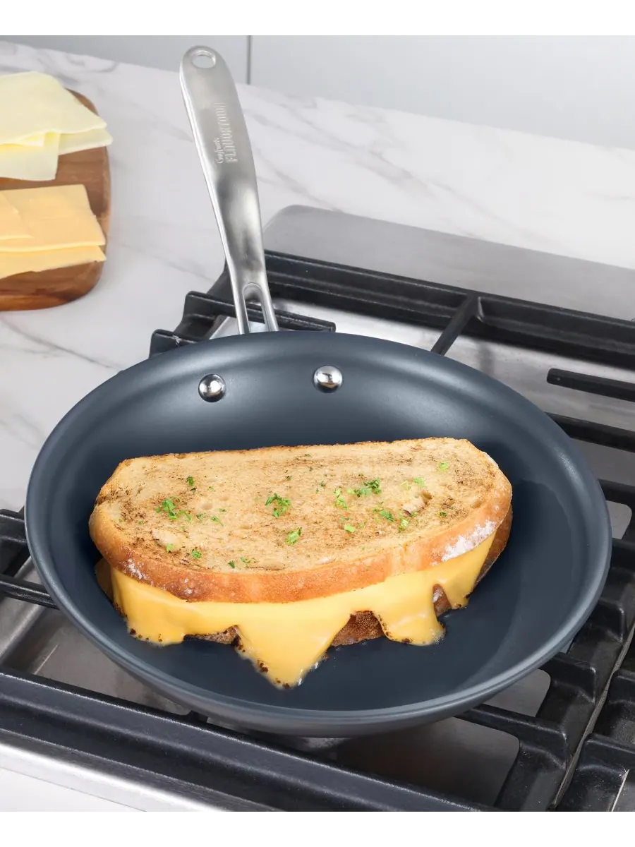 Набор посуды Flavortown из 10 предметов, изготовленный из анодированного титана и алюминия с — изображение 7 из 10