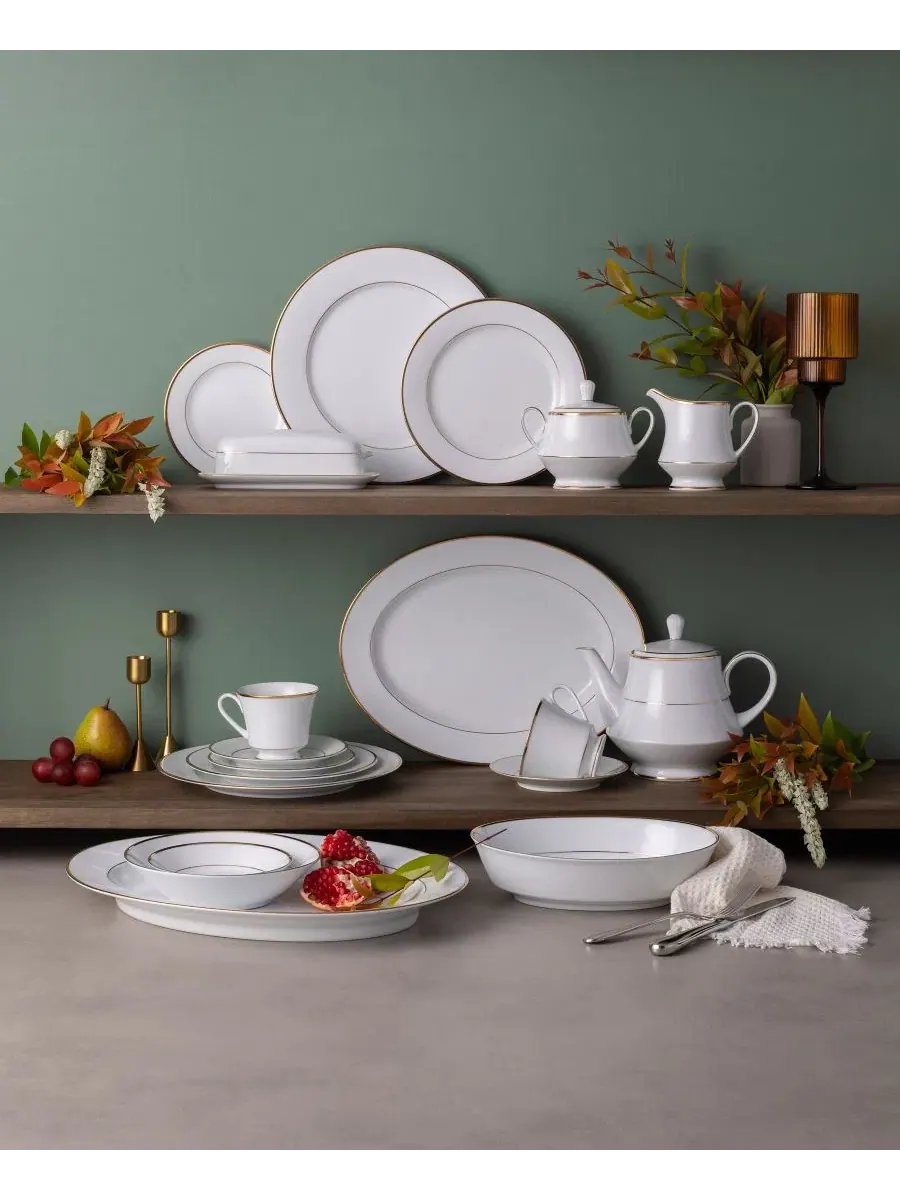 Набор для соли и перца Heritage, 8 см Noritake — изображение 4 из 5, золото