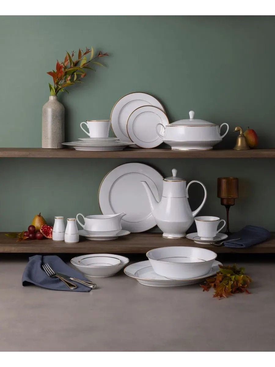 Набор для соли и перца Heritage, 8 см Noritake — изображение 5 из 5, золото