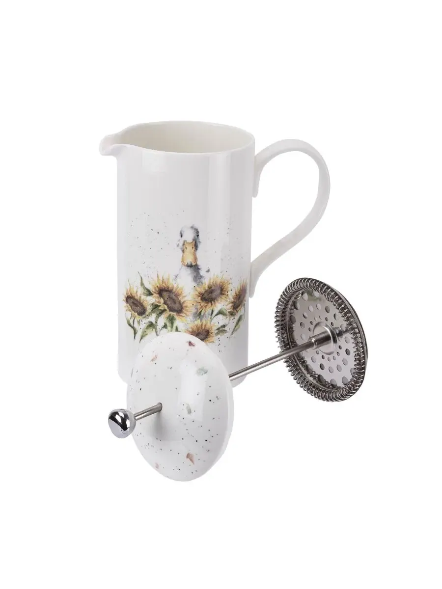 Кофейный пресс Duck Royal Worcester Wrendale, 0.6 л Spode — изображение 2 из 3, белый