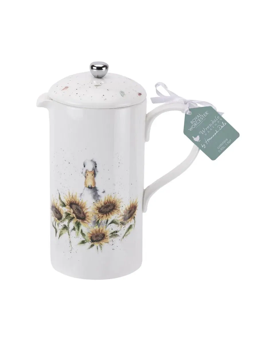 Кофейный пресс Duck Royal Worcester Wrendale, 0.6 л Spode — изображение 3 из 3, белый