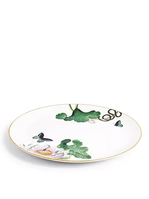Тарелка обеденная «Кувшинка», 10,5 дюймов Wedgwood — изображение 4 из 4, мульти