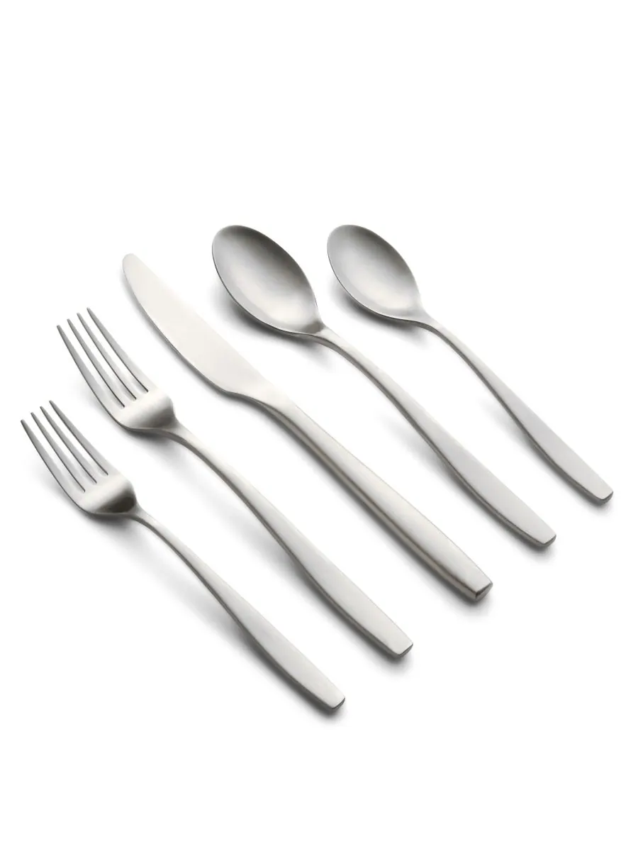 Набор столовых приборов Averie Satin из 20 предметов, на 4 персоны Cambridge Silversmiths — изображение 1 из 4, серебристый