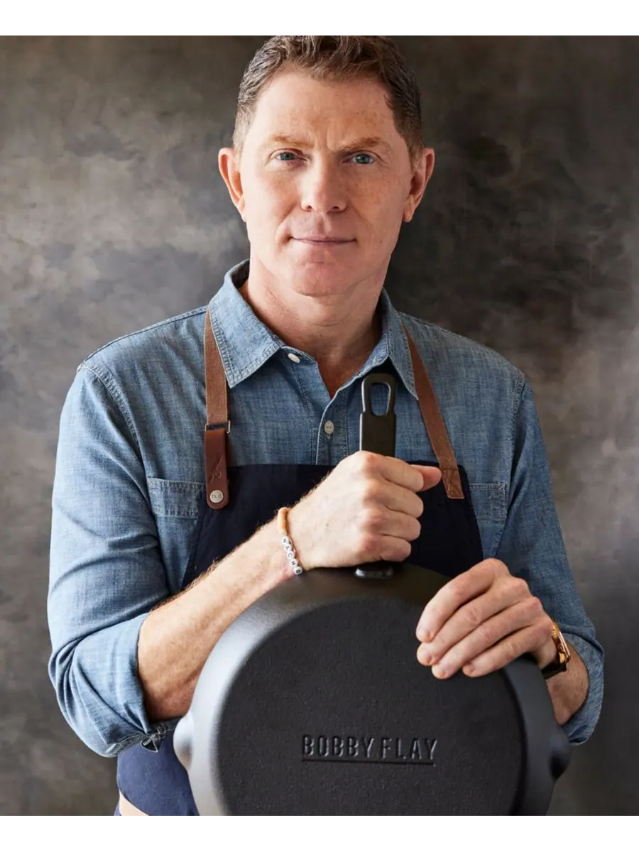 Сковорода чугунная GreenPan X Bobby Flay Cast Iron, 30 см — изображение 3 из 10, черный