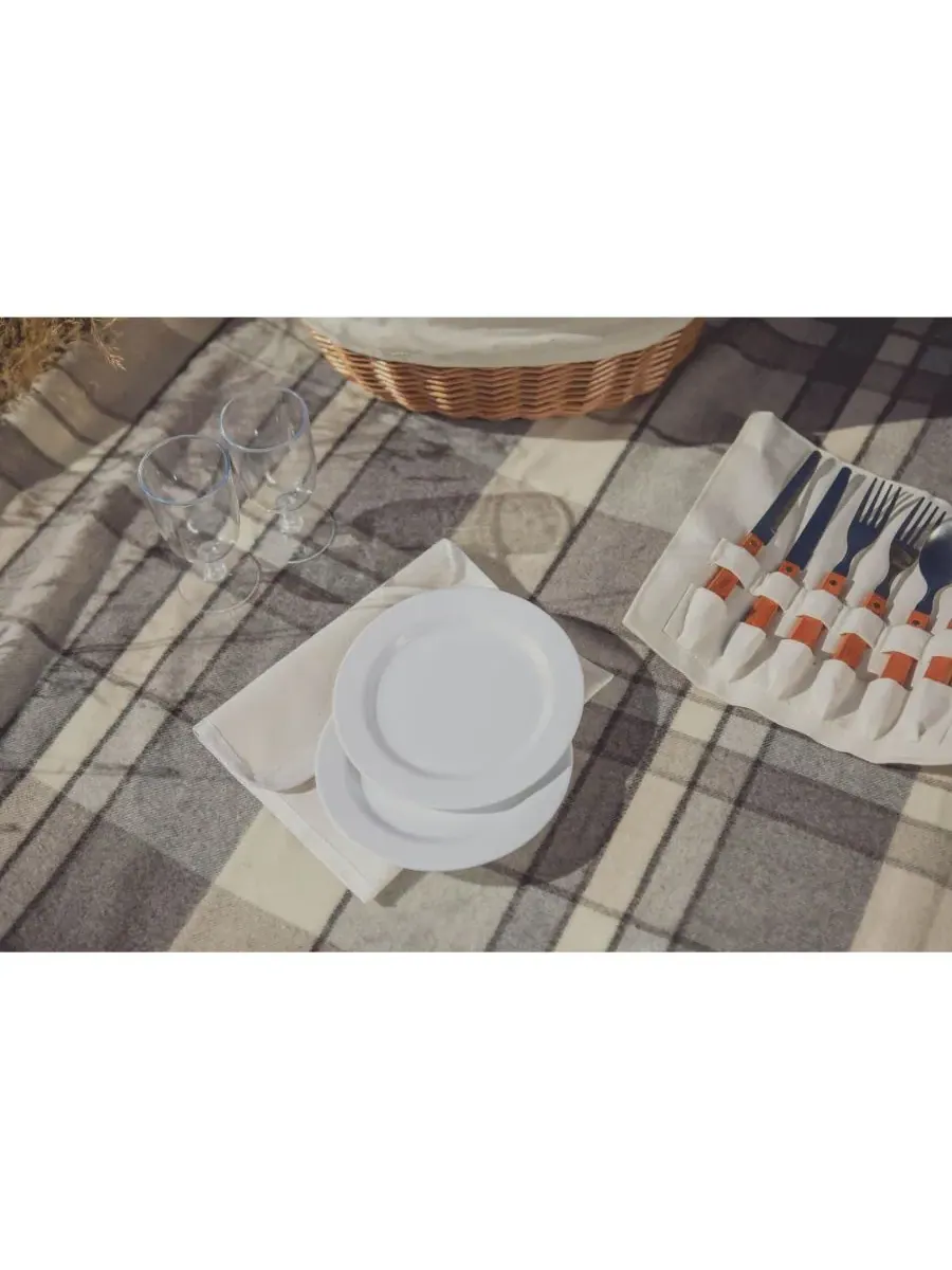 Корзина для пикника на набережной Picnic Time — изображение 10 из 10, холст