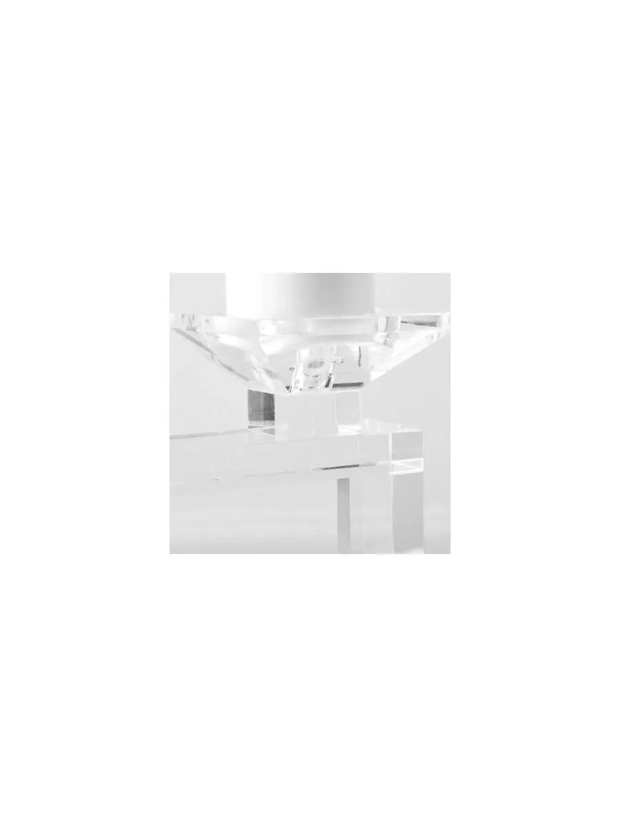 Подсвечник Linx из хрустального стекла Z Gallerie — изображение 2 из 3, прозрачный