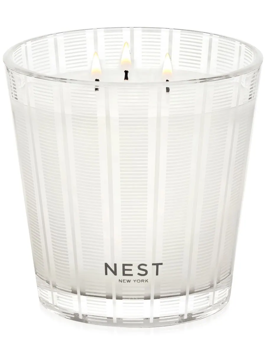 NEST New York Трехфитильная свеча со вкусом грейпфрута, 21,1 унции — изображение 2 из 5, оранжевый