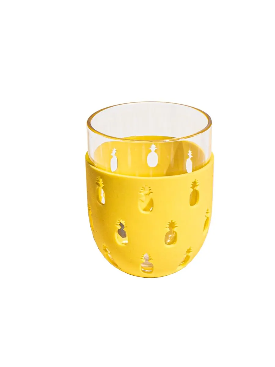Набор из 6 бокалов без ножки с чехлами для вечеринок Abode Homewares — изображение 2 из 2, желтый