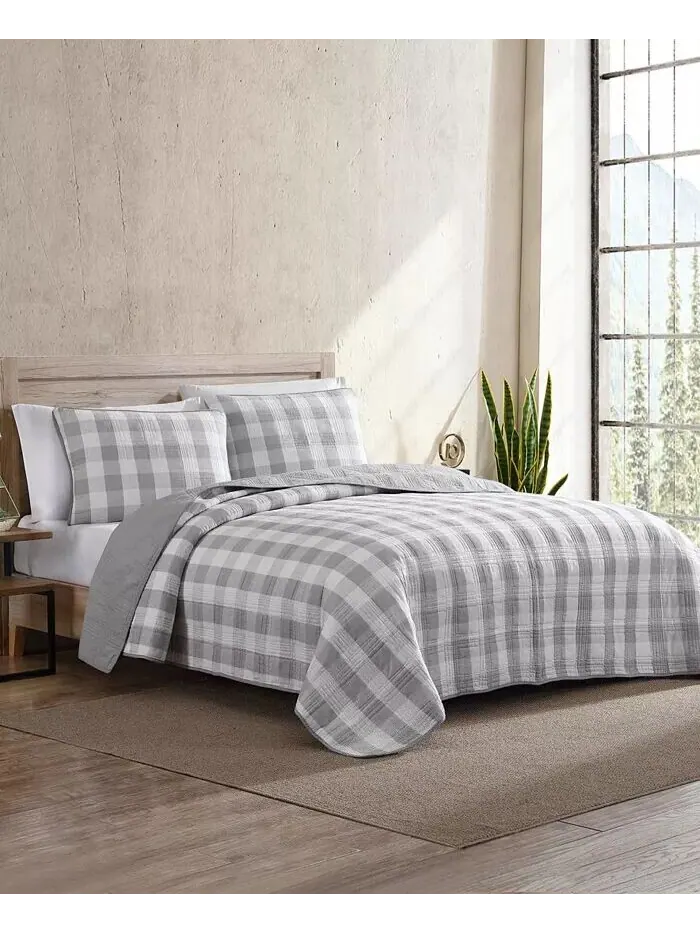 Наборы одеял Lakehouse Eddie Bauer — изображение 2 из 7, серый