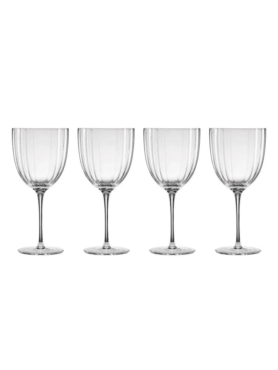 Универсальные бокалы для вина Curva, набор из 4 штук Lenox — изображение 1 из 6, прозрачный