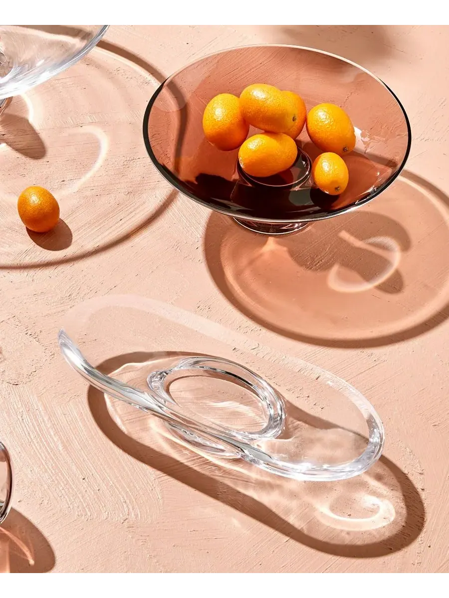 Коллекция сервировочных принадлежностей Silhouette Nude Glass — изображение 3 из 4, прозрачный