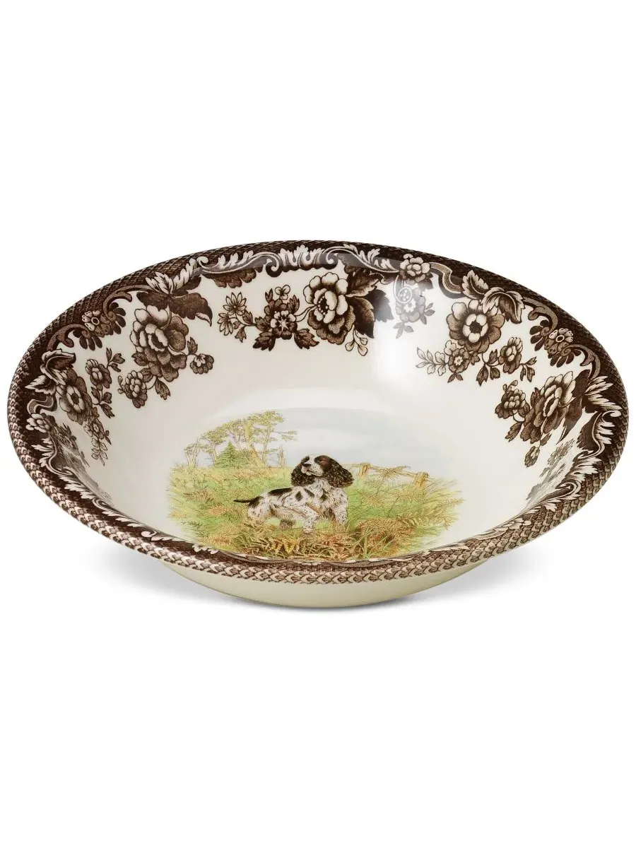 Миска с хлопьями для завтрака "Лесной английский спаниель" Spode