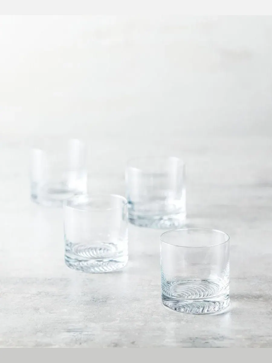 Набор из 4 стаканов Echo Double Old-Fashioned, 13.5 унций, Tritan Crystal Zwiesel Glas — изображение 4 из 6, прозрачный