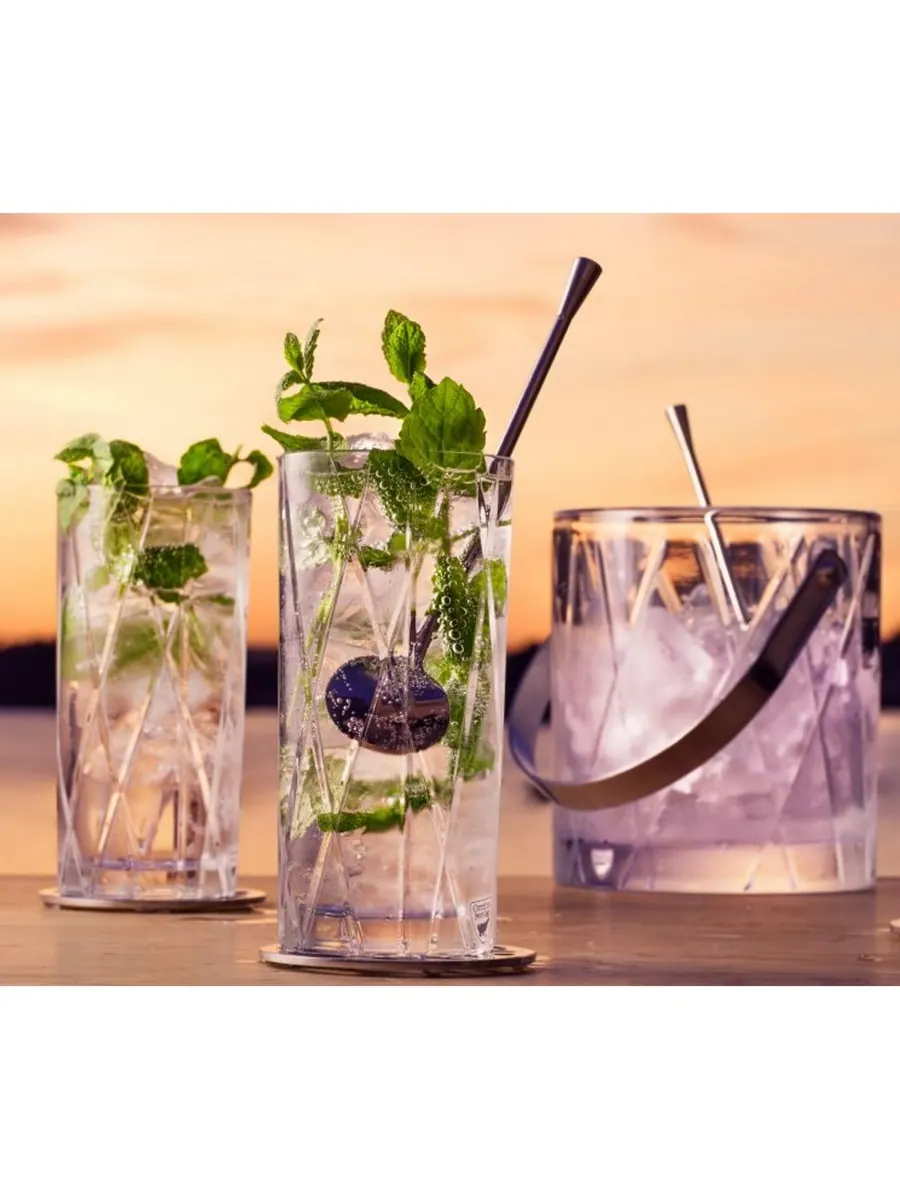 Набор из 4 бокалов для коктейлей City Highball Orrefors — изображение 2 из 5, прозрачный