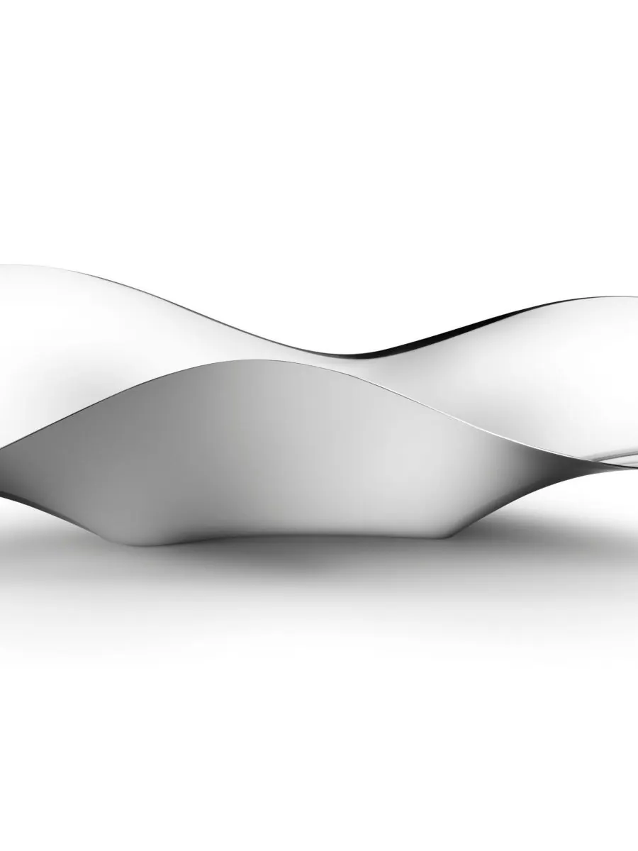Устричный поднос для наслаждения Georg Jensen — изображение 1 из 2, серебряный