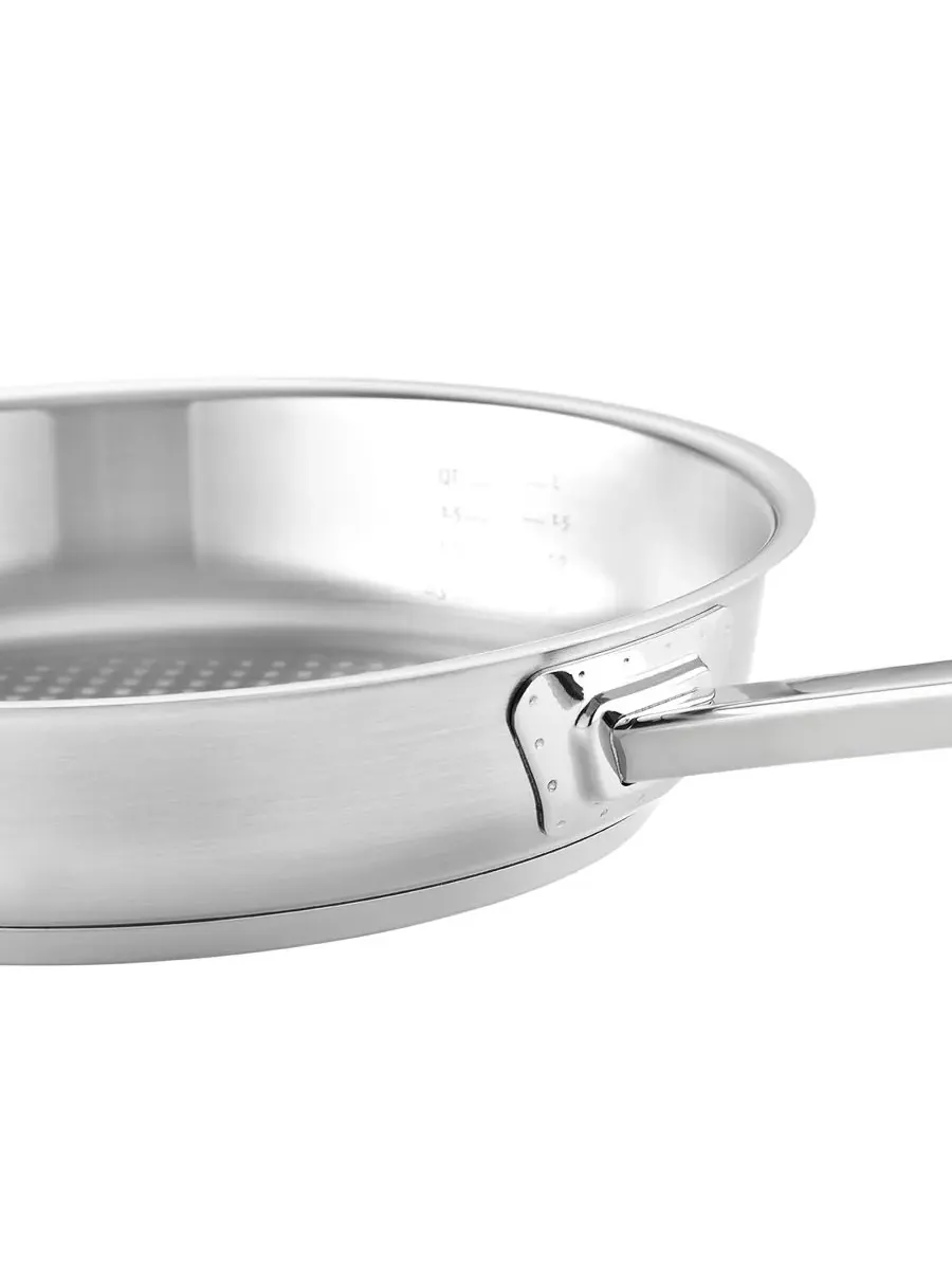 Сковорода Original-Profi из нержавеющей стали, 28 см Fissler — изображение 3 из 3, нет цвета