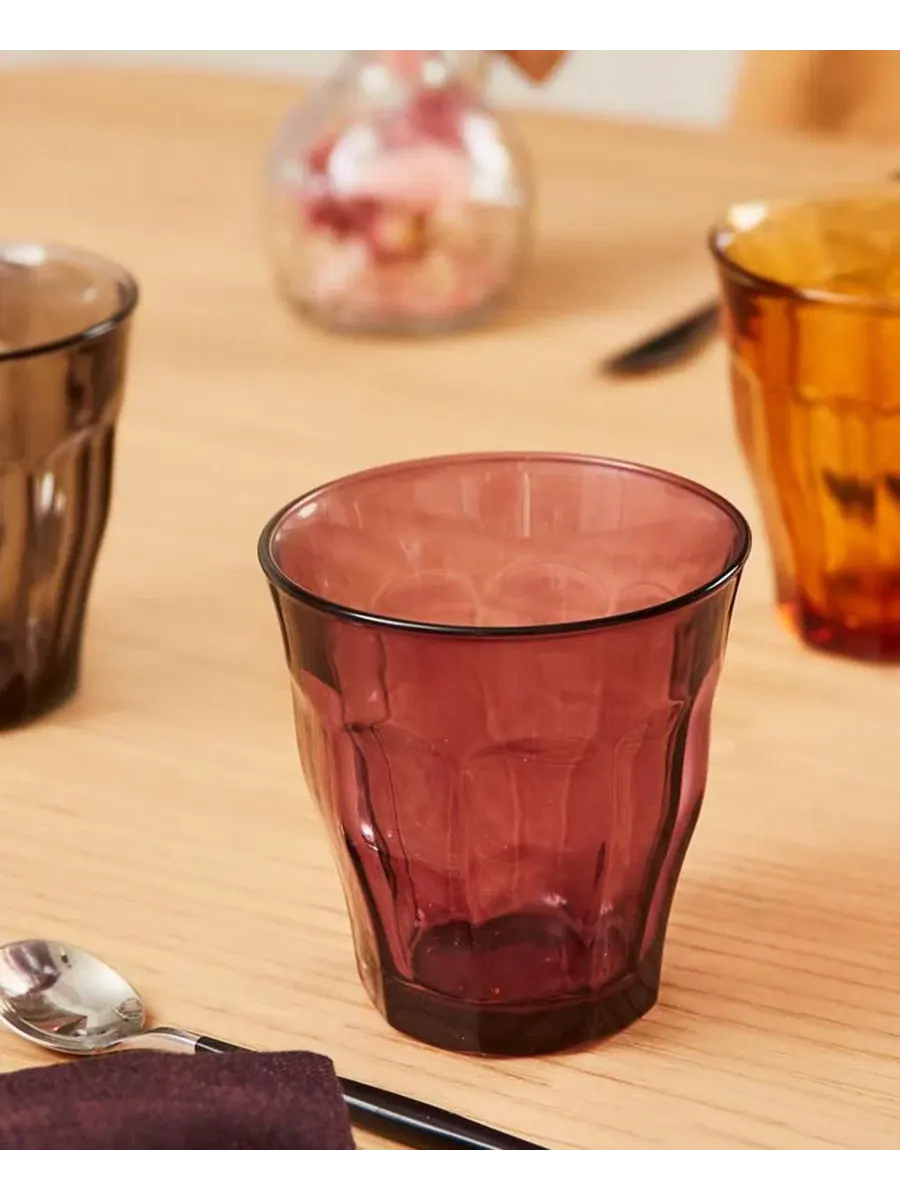Набор из 4 стаканов Picardie Plum Duralex — изображение 5 из 5, сливавый