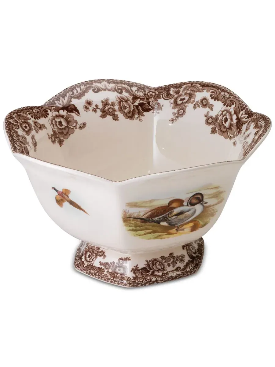 Чаша «Лесная птица на лапке» Spode