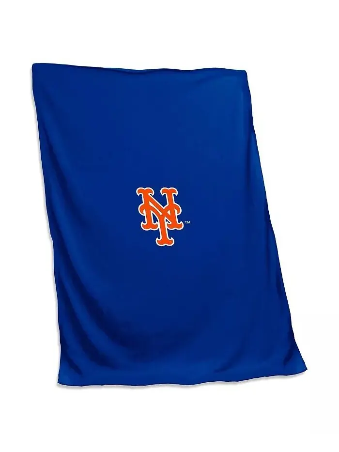 Одеяло-толстовка New York Mets 54 x 84 дюйма Logo Brands — изображение 1 из 1, нет цвета