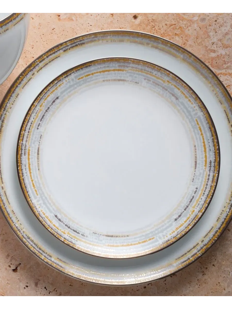 Набор из 4 салатных тарелок Raylan, диаметр 21 см Noritake — изображение 2 из 10, белый