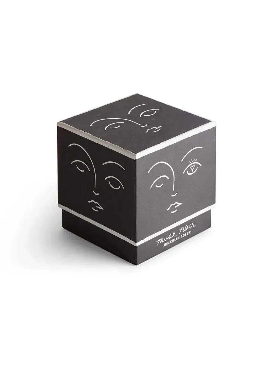 Керамическая свеча Muse Noir 13 см Jonathan Adler — изображение 3 из 4, белый