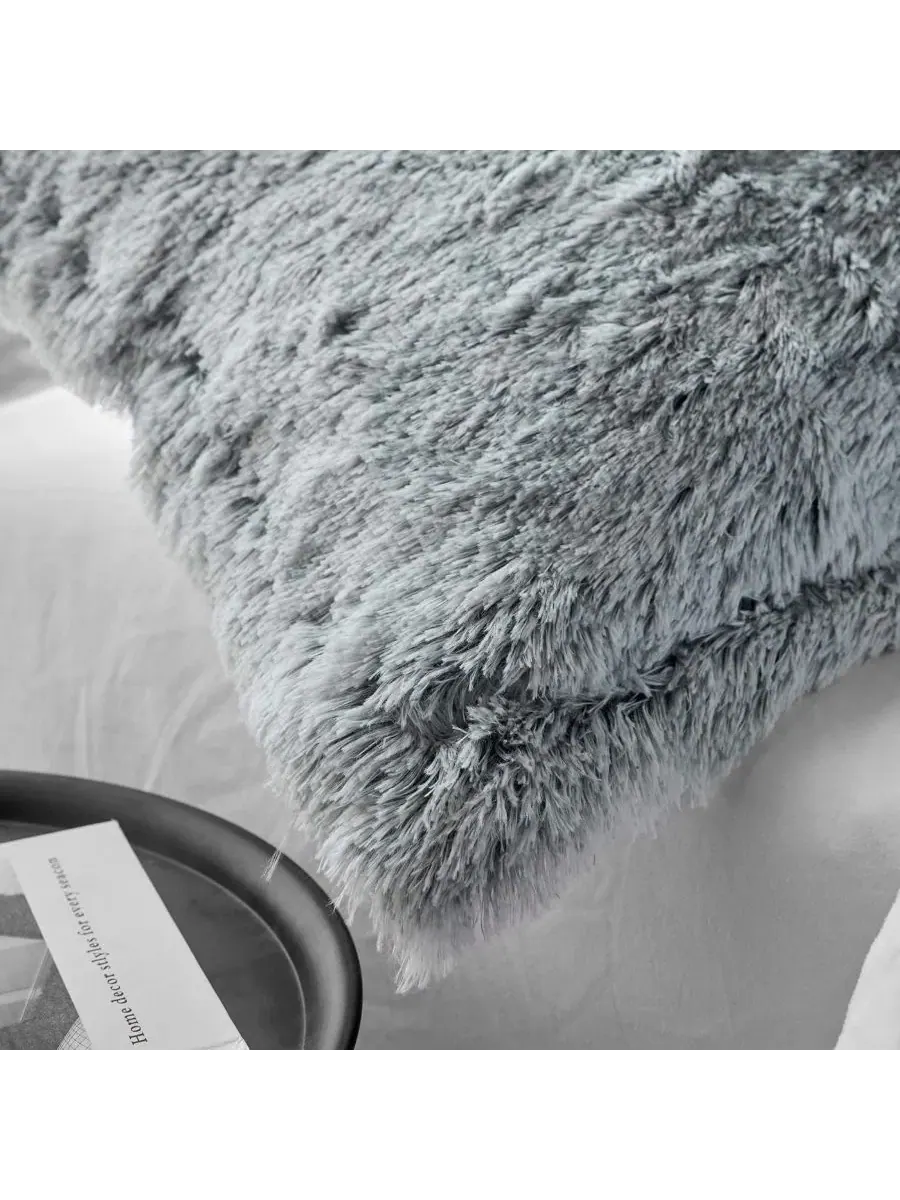 Одеяло-комфортер XL Oversized Comforter Set Frosted Navy Gray Coma Inducer — изображение 2 из 2, серый