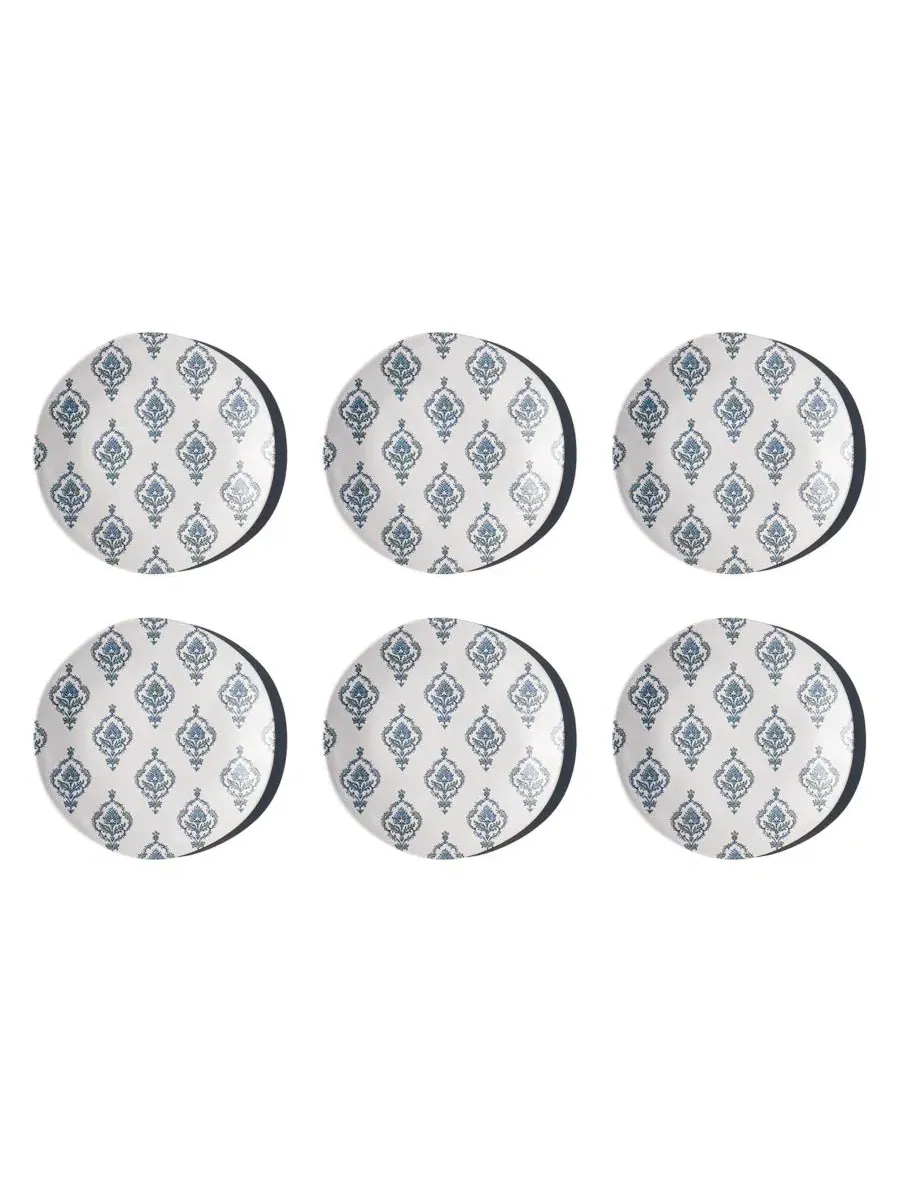 Набор из 6 обеденных тарелок Kashmir, 26 см, NewWave Melamine Abode Homewares