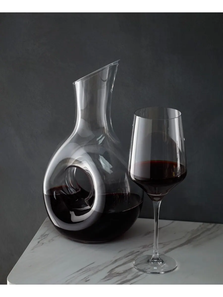 Набор из 6 бокалов для вина Tuscany Classics с наклонной головкой Lenox — изображение 4 из 4, прозрачный