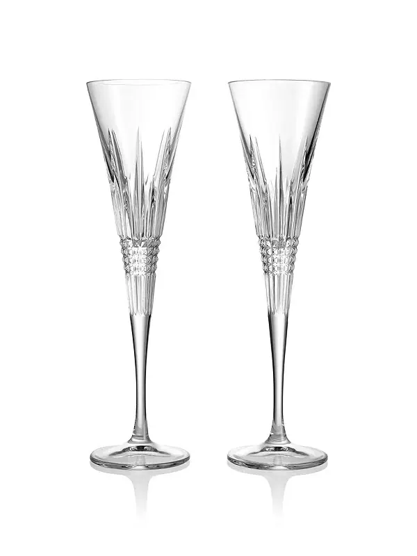 Фужеры для тостов Lismore Diamond, 5,5 унций, набор из 2 шт. Waterford — изображение 1 из 4, прозрачный