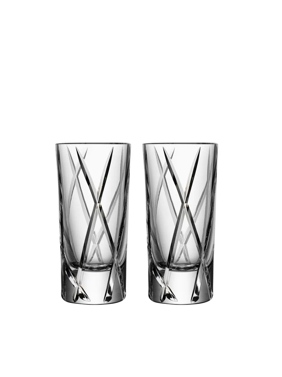 Набор из 2 рюмок City Shot Glass Orrefors — изображение 1 из 3, прозрачный